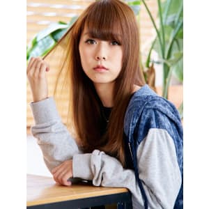 重めバング×サラツヤ内巻きロングレイヤー☆