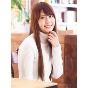 ツヤサラで上司ウケ☆ミルキーベージュロング【相模大野】