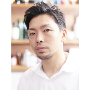 おしゃれメンズのアップバングショートスタイル☆【相模大野】