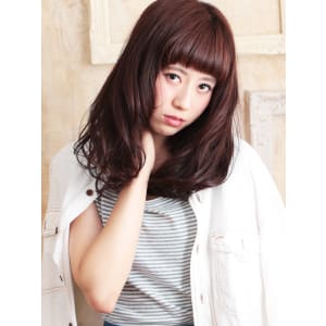 ★マユ上バングホイップシフォンカールセミディ★【相模大野】