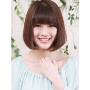 ツヤとワンカールの清楚系にも♪ボブ【相模大野】