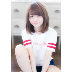 エアリー感のある艶髪ストレート　　ルイマダーナ栄by玉井
