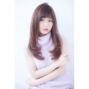 【LOUIMADNA】エアリー感のある艶髪ストレート　