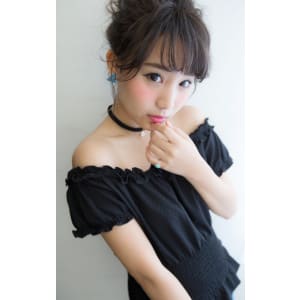 【柔らかく光に透ける透明感】外国人風ヴェールカラー