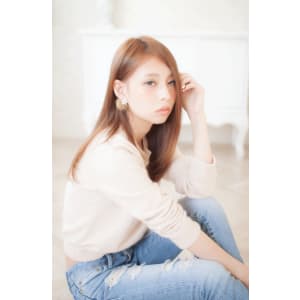 【LOUIMADNA】流　エアリー感のある艶髪ストレート　