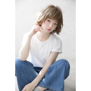 ルイマダーナ栄　ハイトーングレージュボブ