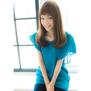 【LOUIMADNA】エアリー感のある艶髪ストレート　