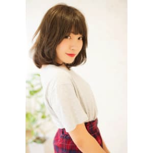 【LOUIMADNA】流　　大人可愛いゆるふわ巻きボブディ
