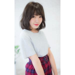 【LOUIMADNA】流　　大人可愛いゆるふわ巻きボブディ