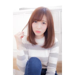 【LOUIMADNA】エアリー感のある艶髪ストレート　