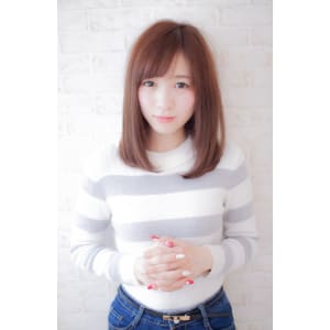 【LOUIMADNA】エアリー感のある艶髪ストレート　