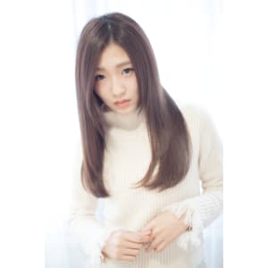 【LOUIMADNA】エアリー感のある艶髪ストレート　