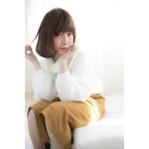 ルイマダーナ栄　グレージュボブ by NARUOKA
