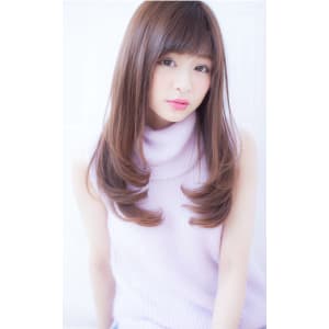 【LOUIMADNA】エアリー感のある艶髪ストレート　