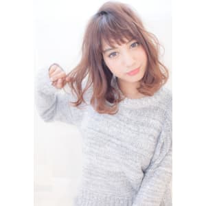 【LOUIMADNA】流　　大人可愛いゆるふわ巻きボブディ