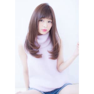 【LOUIMADNA】エアリー感のある艶髪ストレート　