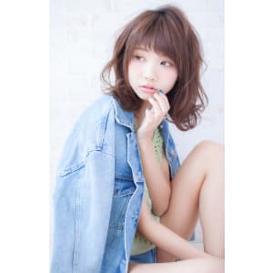 【LOUIMADNA】流　　大人可愛いゆるふわ巻きボブディ