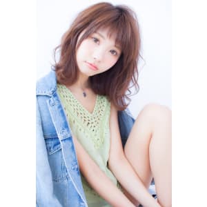【LOUIMADNA】流　　大人可愛いゆるふわ巻きボブディ