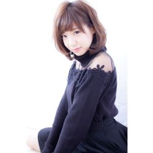 【LOUIMADNA】流　　大人可愛いゆるふわ巻きボブディ