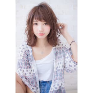 【LOUIMADNA】流　　大人可愛いゆるふわ巻きボブディ