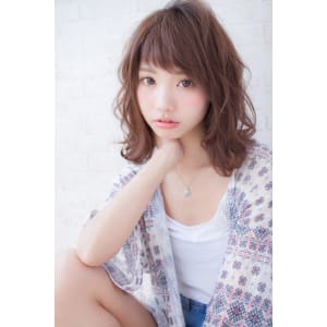 【LOUIMADNA】流　　大人可愛いゆるふわ巻きボブディ
