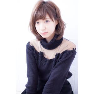 【LOUIMADNA】流　　大人可愛いゆるふわ巻きボブディ