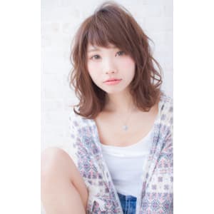 【LOUIMADNA】流　　大人可愛いゆるふわ巻きボブディ