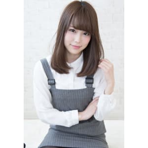 ストレートスタイルもすきなんです♪