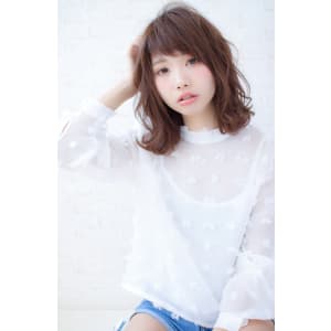 【LOUIMADNA】流　　大人可愛いゆるふわ巻きボブディ