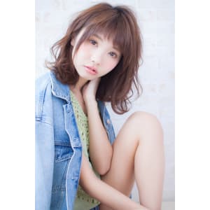 【LOUIMADNA】流　　大人可愛いゆるふわ巻きボブディ