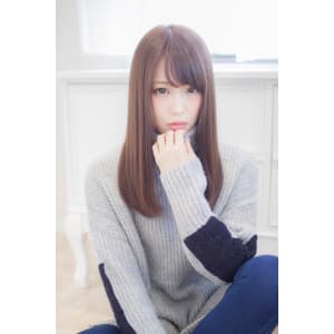 【LOUIMADNA】エアリー感のある艶髪ストレート　