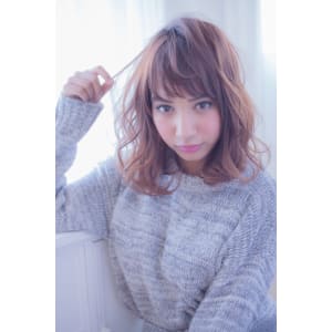 【LOUIMADNA】流　　大人可愛いゆるふわ巻きボブディ