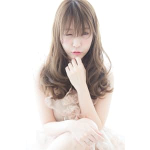 ゆるふわ巻き　セミロング