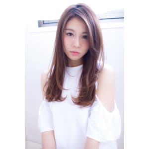 【LOUIMADNA】エアリー感のある艶髪ストレート　
