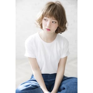 ルイマダーナ栄　ハイトーングレージュボブ