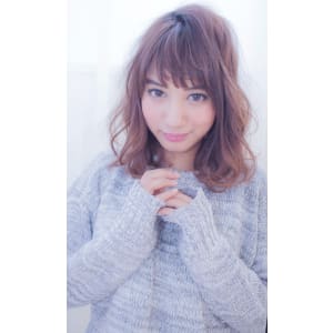 【LOUIMADNA】流　　大人可愛いゆるふわ巻きボブディ