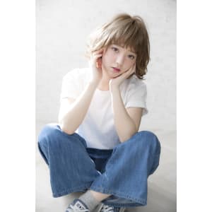 ルイマダーナ栄　ハイトーングレージュボブ
