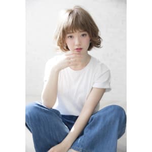 ルイマダーナ栄　ハイトーングレージュボブ