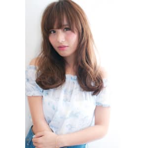 大人フェミニン小顔愛されロング【H-298】
