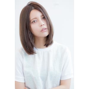 ナチュラルストレートブルージュロブ K-0095