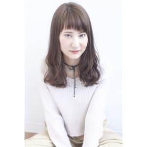 ショートバング☆重めナチュラルミディ【y－４０】