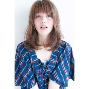大人可愛いひし形カールミディ【H-303】