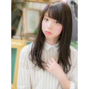清楚な小悪魔ロング