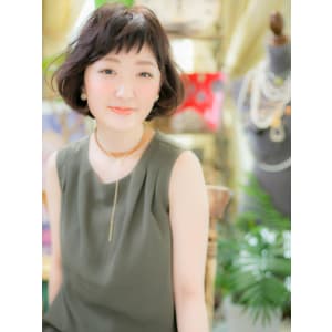 ショートバングが可愛い♪ボブ