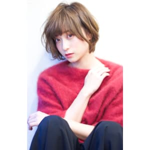 ショートでもパーマで柔らかく☆Tー219