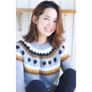 小顔クラデーションカラーボブ AKI2　