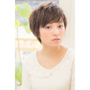 【hair coucou】ベビーバングショート