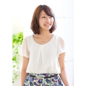 エアウェーブをいかしたフンワリスタイル