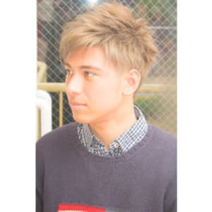 【hair coucou】ツーブロックマットアッシュ　s