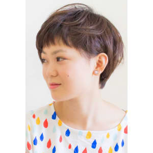☆アシメ風ベリーショート